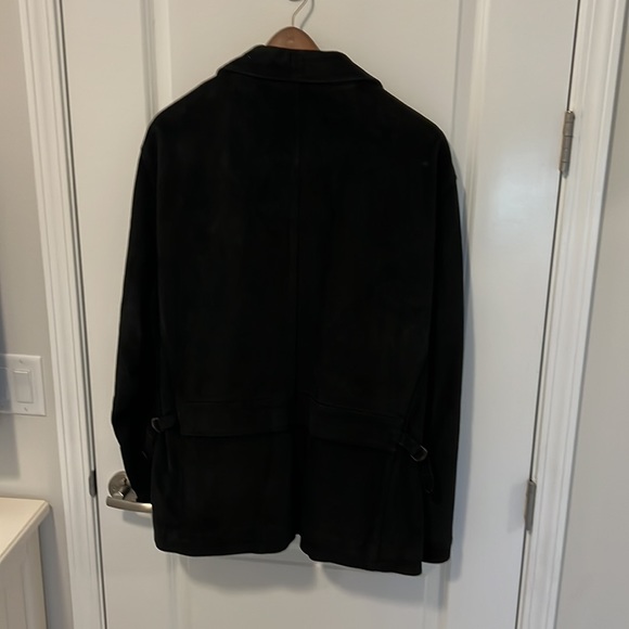 Men’s Polo black suede jacket - Picture 6 of 9